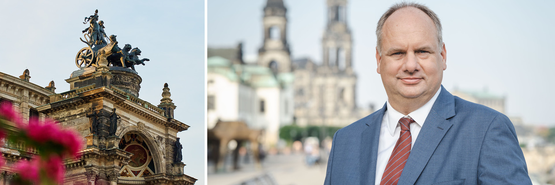 Dresdens Oberbürgermeister Dirk Hilbert: „Ich glaube, wir werden unsere Stadt für einige Tage nicht wiedererkennen.“